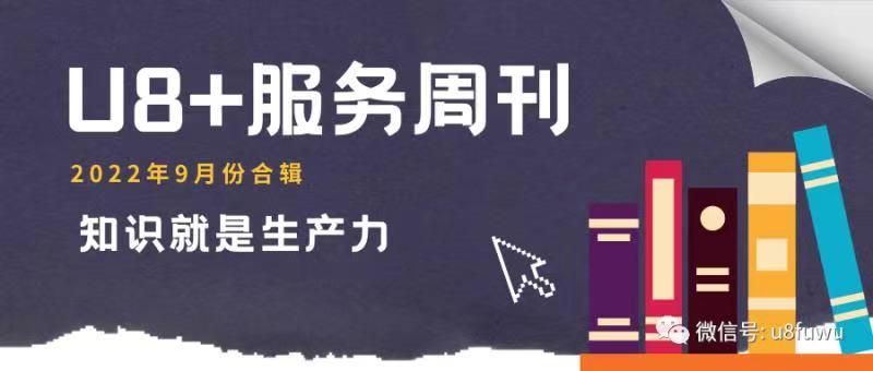 用友U8+软件服务周刊